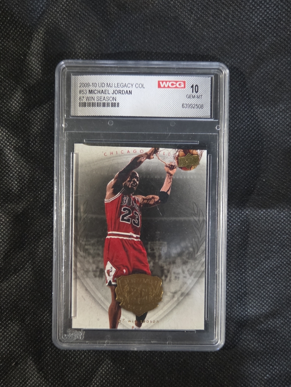 2009 Scored 10 Jordan Basketball Card